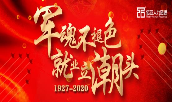 軍魂不褪色，就業(yè)立潮頭！熱烈慶祝中國人民解放軍建軍93周年！